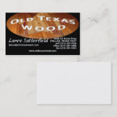 Carte De Visite Lance Satterfield (Devant / Derrière)