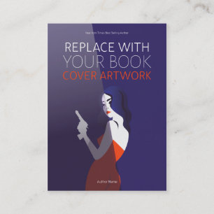 Carte De Visite Lancement du livre   Auteur Promotionnels Couvertu