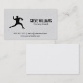 Carte De Visite Lanceur | Sports (Devant / Derrière)