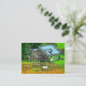 CARTE DE VISITE L'ANCIENNE GAILLE (Debout devant)