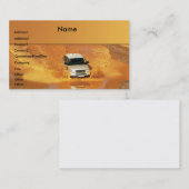 Carte De Visite Land Cruiser (Devant / Derrière)