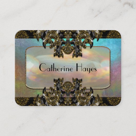 Carte De Visite Landon Chic Margot Élégant Professionnel (Devant)