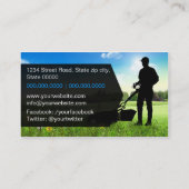 Carte De Visite Landscape Gardener Business card (Dos)