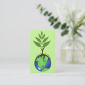 Carte de visite LandScaperReLeaf - Plante A Tree (Debout devant)