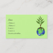 Carte de visite LandScaperReLeaf - Plante A Tree (Dos)