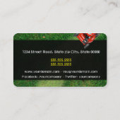 Carte De Visite Landscaping/Lawn care/Gardener (Dos)
