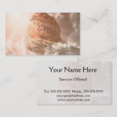 Carte De Visite L'Ange du gardien de la foi (Devant / Derrière)