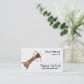 Carte De Visite Langoustine (Debout devant)