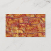 Carte De Visite Lanière de bacon frit (Dos)