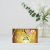 Carte De Visite Lanterne féerique (Debout devant)