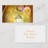 Carte De Visite Lanterne féerique (Devant / Derrière)