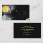 Carte De Visite Lanternes suspendues Santé holistique (Devant / Derrière)