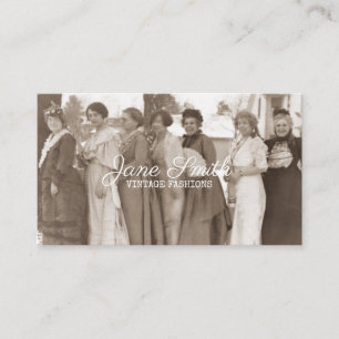 Carte De Visite L'antiquité façonne aux dames de fantaisie la