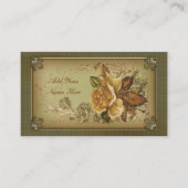 Carte De Visite L'antiquité jaune s'est levée (Devant)