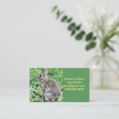Carte De Visite Lapin (Debout devant)