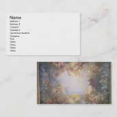 Carte De Visite L'apothéose de Hercule, du plafond du Th (Devant / Derrière)