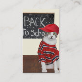 Carte De Visite L'approvisionnement du professeur (Dos)