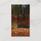 Carte De Visite L'après-midi de l'année Signet (Dos)