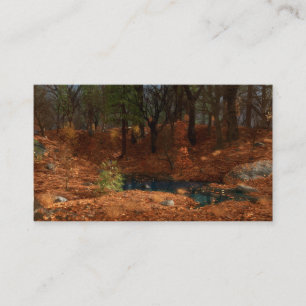 Carte De Visite L'après-midi de l'année Signet