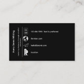 Carte De Visite L'Arbre entre les mondes | Conceptions de l'Arbre  (Dos)