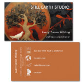 Carte De Visite L'Arbre entre les mondes | Conceptions de l'Arbre 