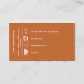 Carte De Visite L'Arbre entre les mondes | Conceptions de l'Arbre  (Dos)