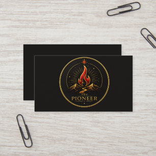 Carte De Visite L'archétype personnel de pionnier Bélier