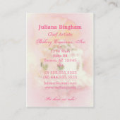 Carte De Visite L'art du gâteau (Dos)