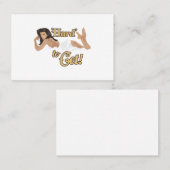 Carte De Visite L'Art Du Nez D'Aéronef Difficile D'Obtenir Une Idé (Devant / Derrière)