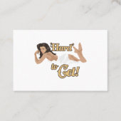 Carte De Visite L'Art Du Nez D'Aéronef Difficile D'Obtenir Une Idé (Devant)