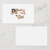 Carte De Visite L'Art Du Nez D'Aéronef Difficile D'Obtenir Une Idé (Devant / Derrière)