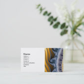 Carte De Visite L'art fractal balayé par le vent (Debout devant)