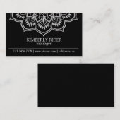 Carte De Visite L'art mandala (Devant / Derrière)