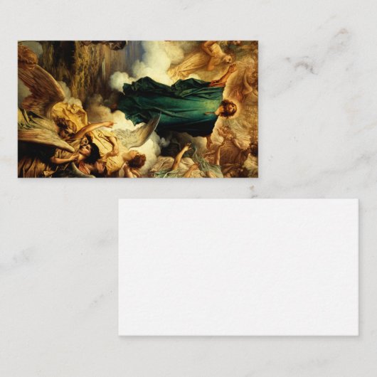 Carte De Visite L'Ascension, 1879 par Gustave Dore (Devant / Derrière)