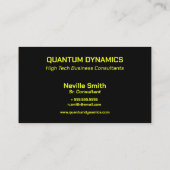 Carte De Visite Laser (Dos)