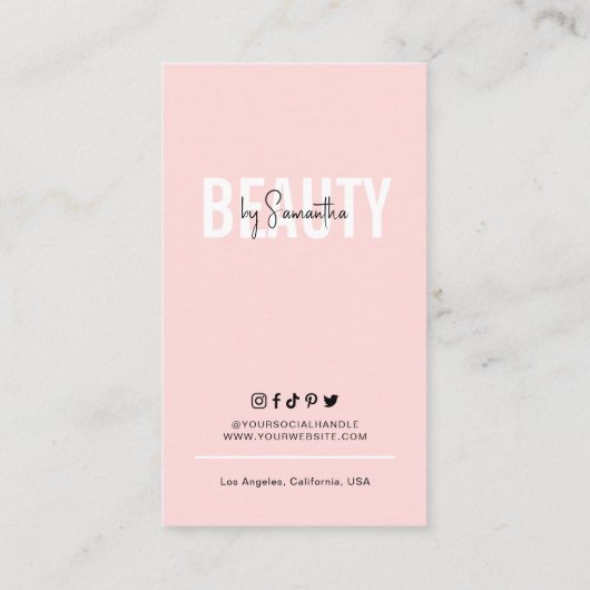 Carte De Visite Laser Enlèvement des cheveux Instructions de soins (Dos)