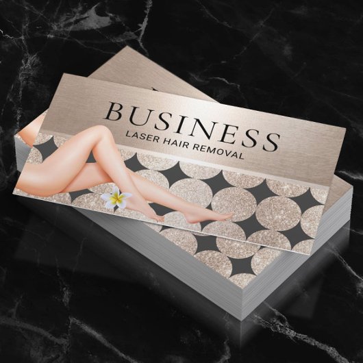 Carte De Visite Laser Soins de la peau Soins de la peau moderne Go