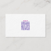 Carte De Visite 💋 Lash Brow Tech Épais Premium Texté (Dos)