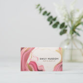 Carte De Visite Lash cheveux et maquillage (Debout devant)