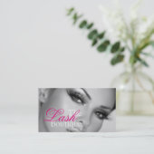 Carte De Visite Lash Extensions Lashes Beauté Cosmetologie Salon (Debout devant)