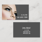 Carte De Visite Lash Extensions Salon Spa de beauté (Devant / Derrière)