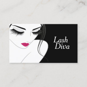 Carte De Visite Lash Extensions Salon Spa de beauté