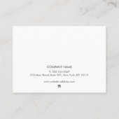 Carte De Visite Lash Lift and Tinting Afcare Instructions (Dos)