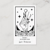 Carte De Visite Lash Tech Tarot Business Card (Devant)