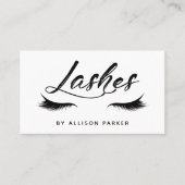 Carte De Visite "Lashes" (Devant)