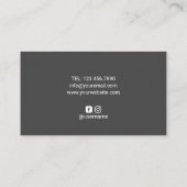 Carte De Visite Lashes Artiste maquillage Blue Eyes Silver Sequin (Dos)