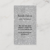 Carte De Visite Lashes Beauté du crâne Moderne Eyelash Extensions (Dos)