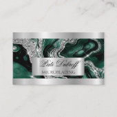 Carte De Visite Lashes & Brosses Microblading Parties scintillant (Devant)