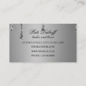 Carte De Visite Lashes & Brosses Microblading Parties scintillant  (Dos)