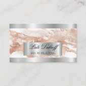 Carte De Visite Lashes & Brosses Microblading Parties scintillant (Devant)